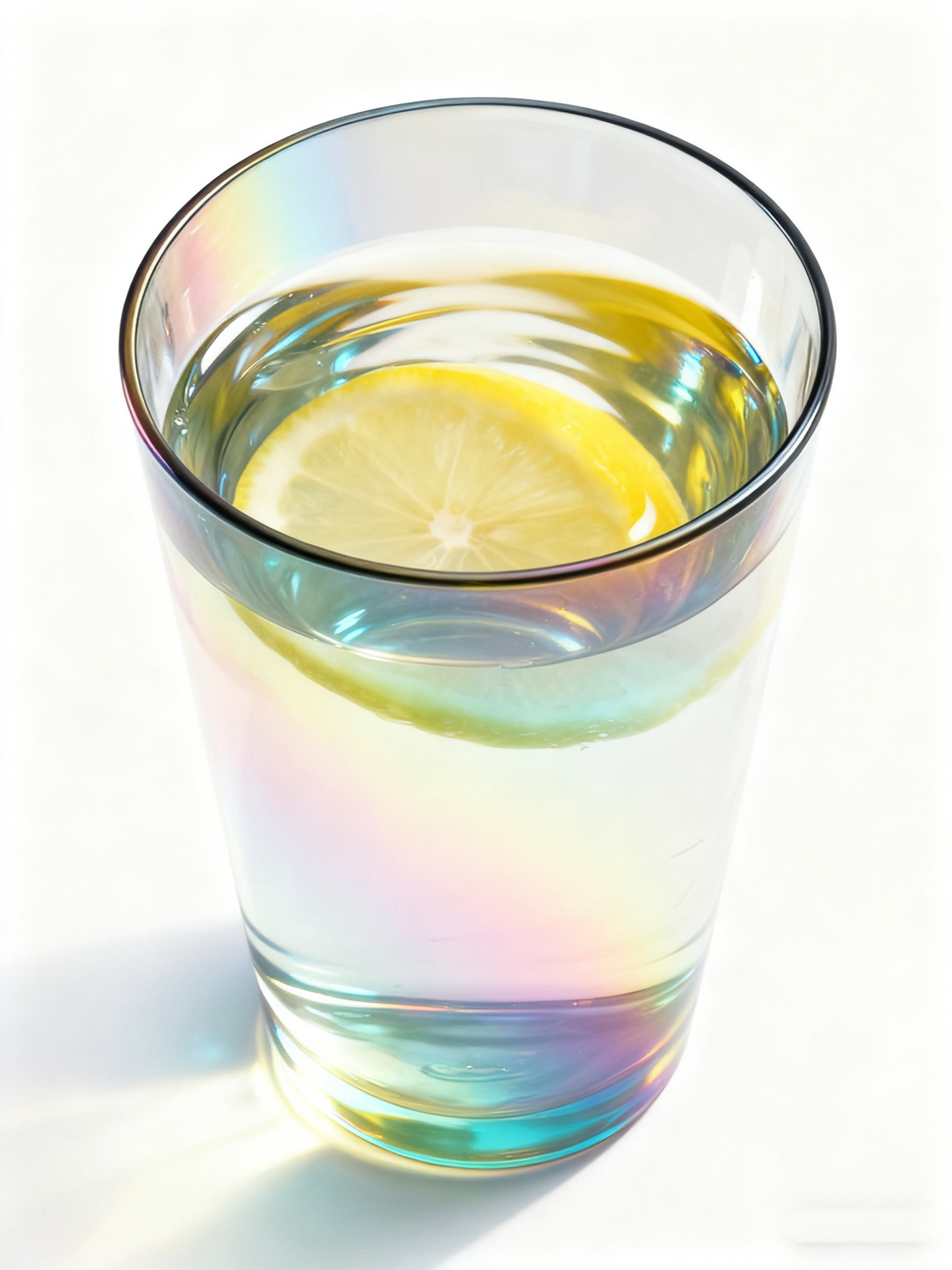 Colorful Iridescent Tumblers Glass Cup