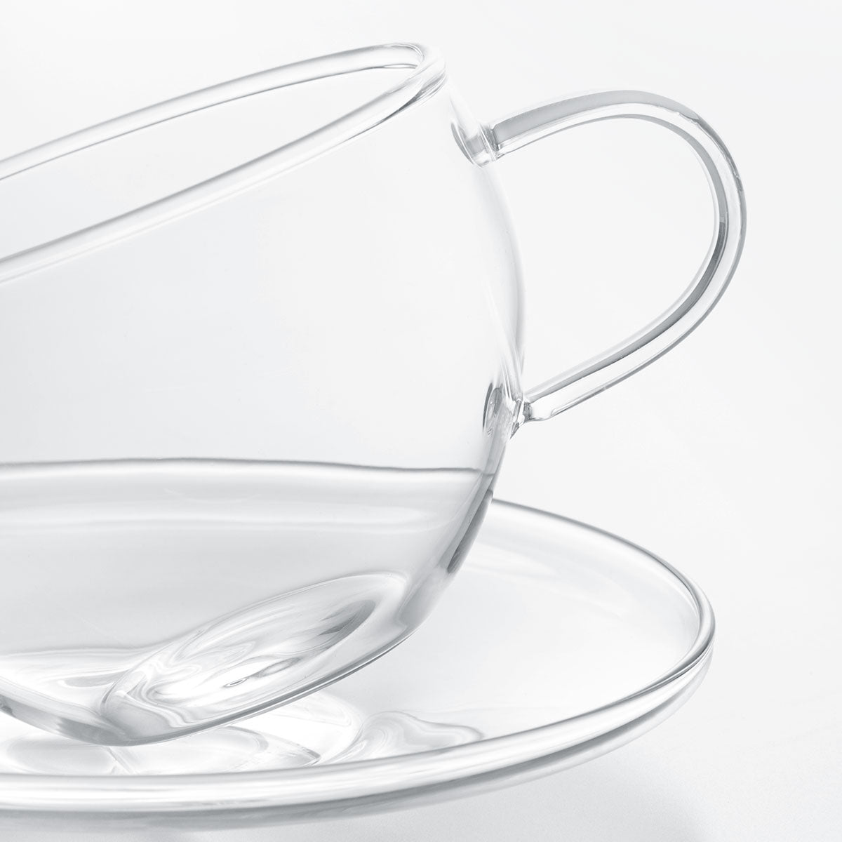 Elegant Heat Resistant Glass Mug Cup