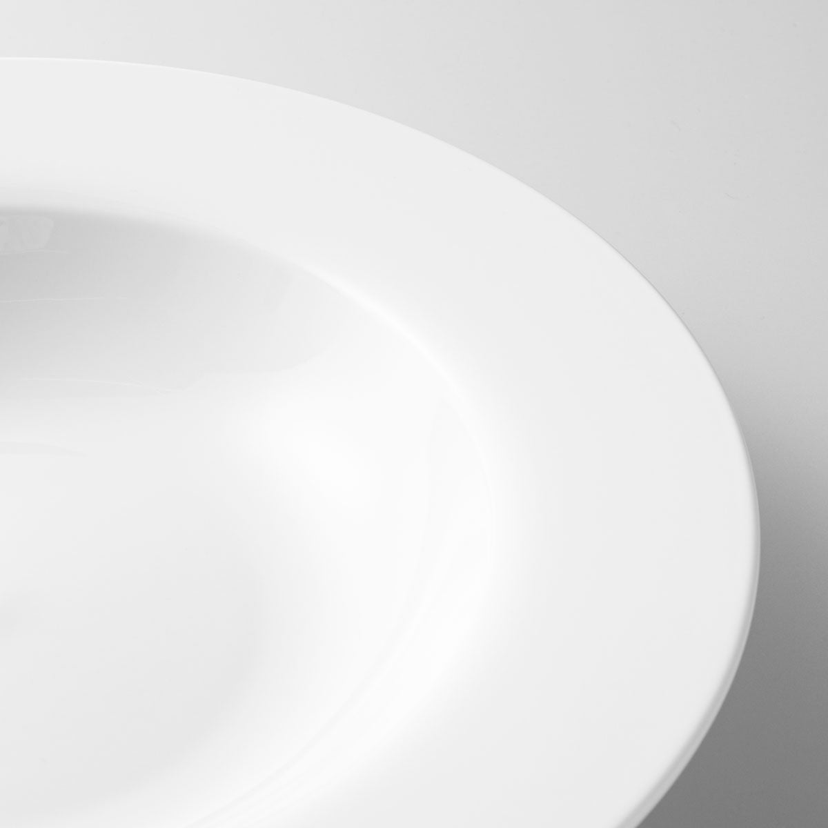 26CM White Porcelain Pasta Plate