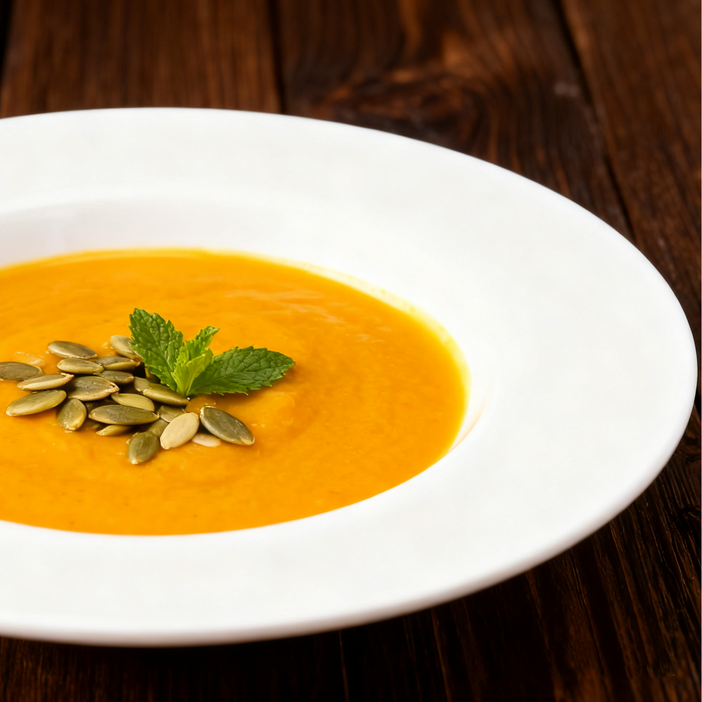 Craft White Porcelain Soup Plate