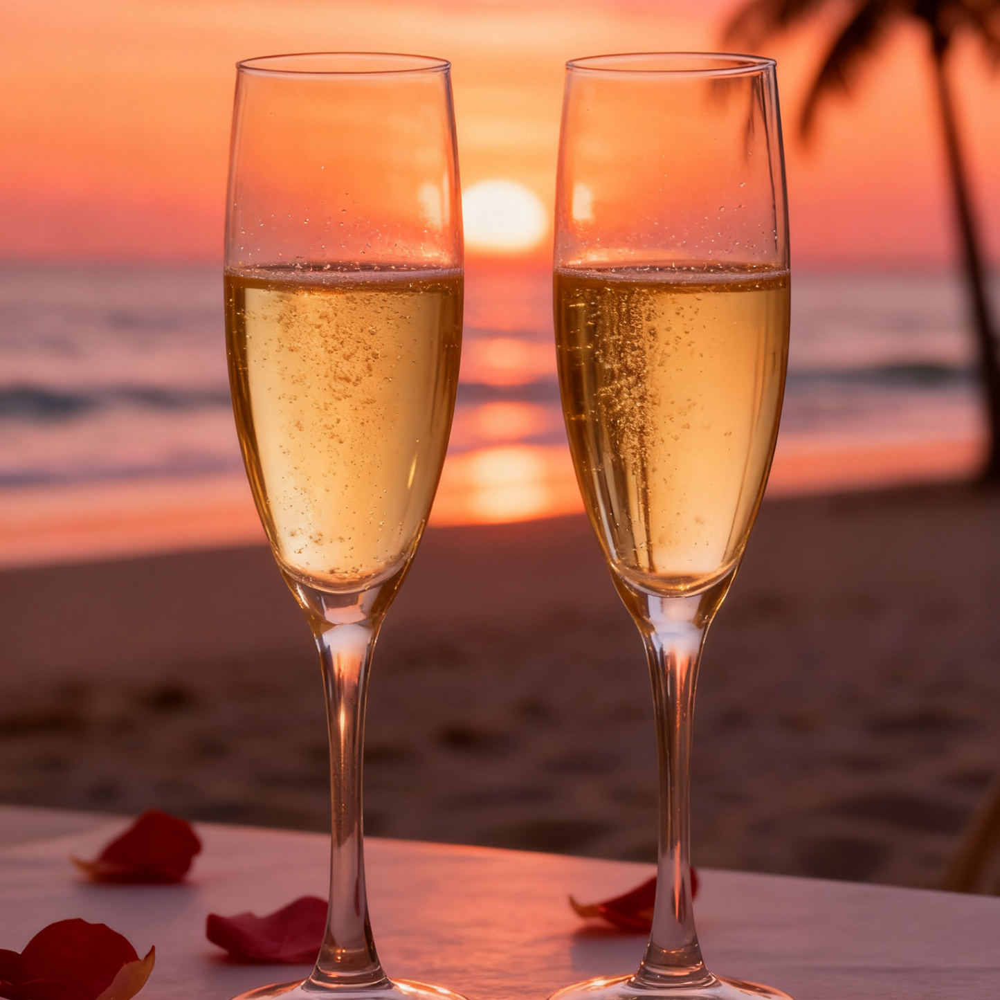 2-Piece Set Classic Champagne Flutes