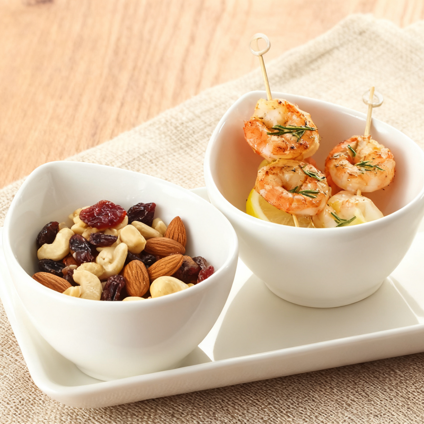 White Porcelain 11CM Teardrop Bowl