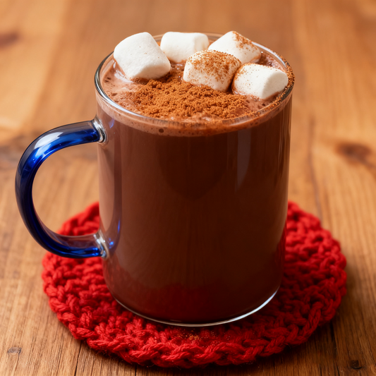 Hand Made Heat Resistant Glass Cup