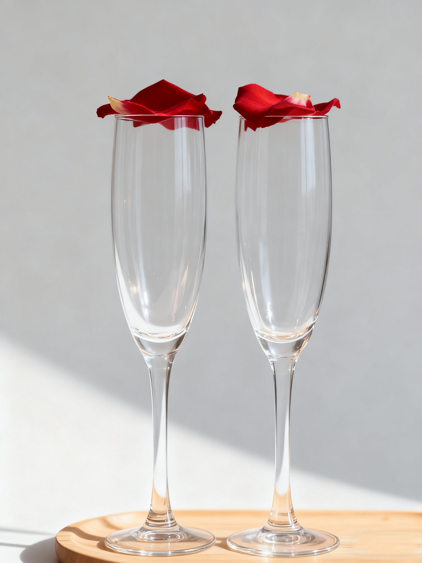 2-Piece Set Classic Champagne Flutes