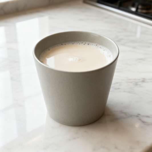 Light Gray Minimalist Ultra Lightweight Tea Cup