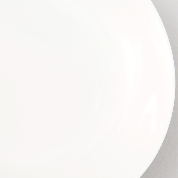 Exquisite White Porcelain Deep Plate