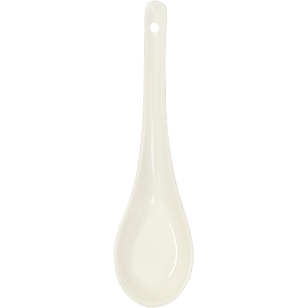 Elegant White Porcelain Spoon