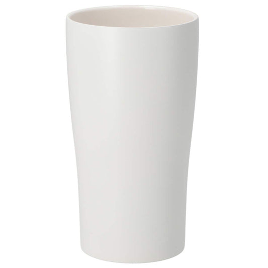 Pure White Ceramic Coated Tumbler