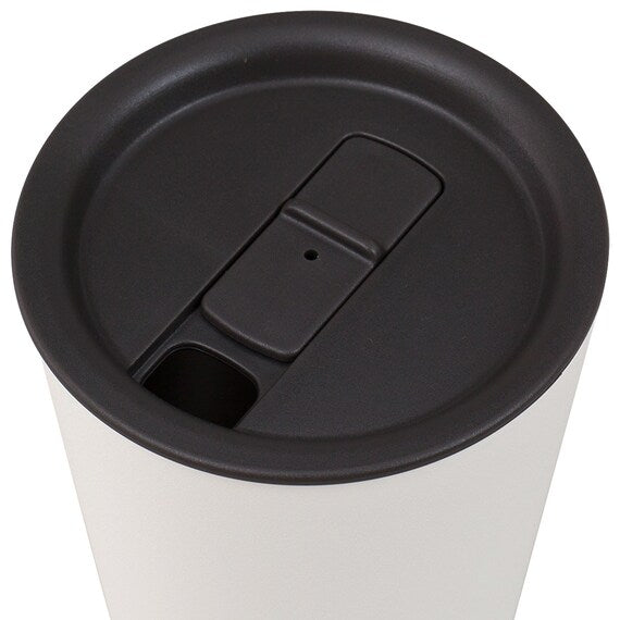White Matte Insulated Mug Cup