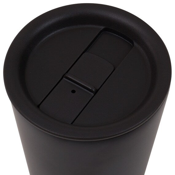 Black Travel - Friendly Insulated Tumbler Mug Cup