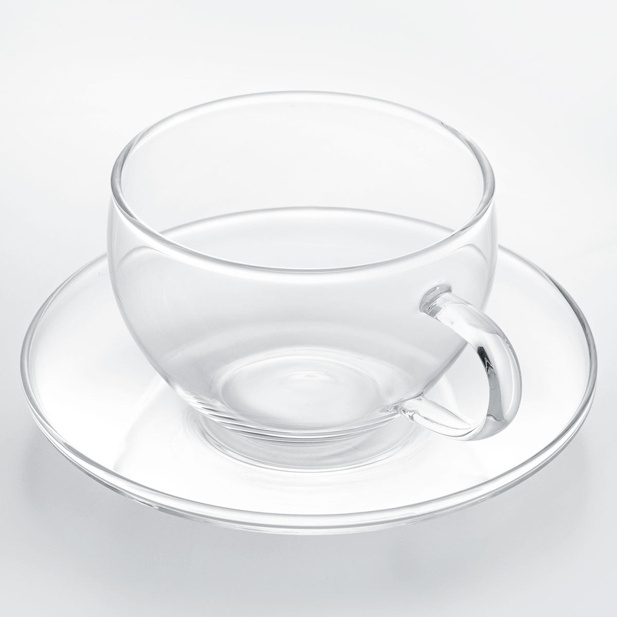 Elegant Heat Resistant Glass Mug Cup