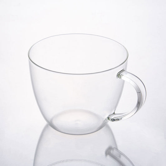 Minimalist Heat Resistant Glass Mug Cup