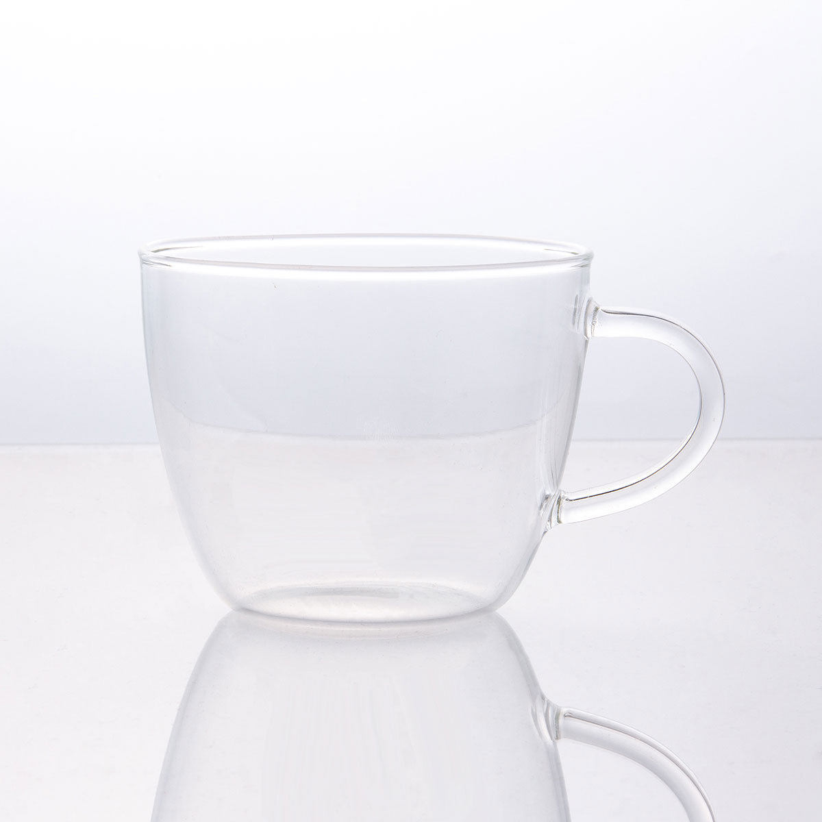 Minimalist Heat Resistant Glass Mug Cup